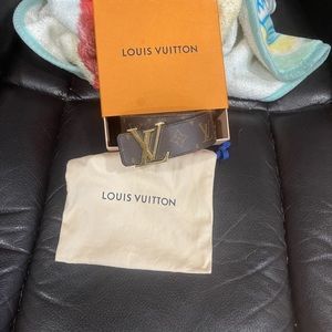 Louis vuitton belt men